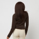 Karl Kani Γυναικεία πλεκτή μπλούζα Small Signature Hairy Knit LS Turtleneck